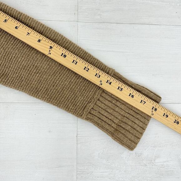 J.Jill Womens Wool Blend Sweater‎ Size M Tan Brown Neutral Minimalist Boxy NWT - Picture 11 of 13